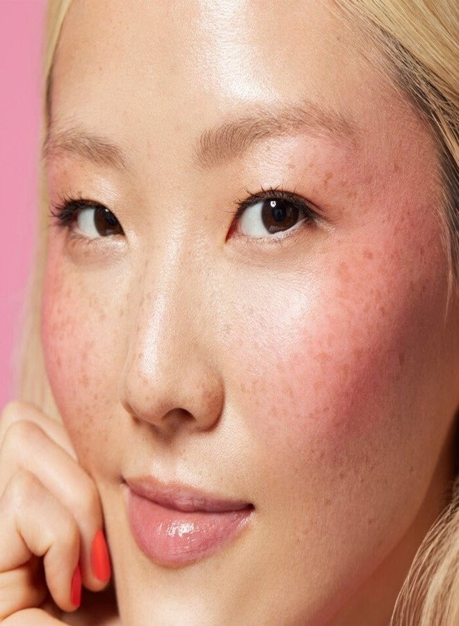 إلف أحمر خدود سائل كامو من إي.إل.إف. - لون وردي فاقع، أحمر خدود سائل فائق الصبغة يدوم طويلاً بلمسة ندية، 4 مل - Image 4